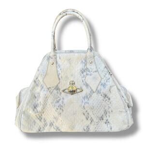 Vivienne Westwood Snakeskin Leather Handbag